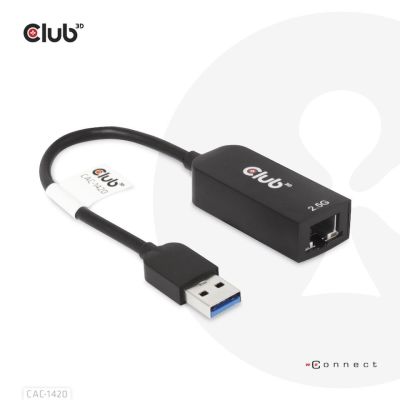 CLUB3D CAC-1420 Ethernet-Netzwerkkarte 2500 Mbit/s