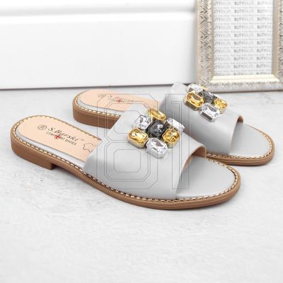 8. S.Barski W OLI262B silberne Zirkonium-Flip-Flops
