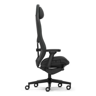 3. Fractal Design FD-CH-RE1F-01 Gaming-Stuhl, gepolsterter Sitz, Schwarz