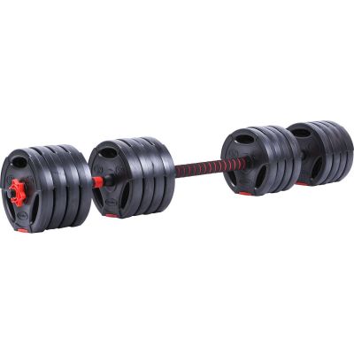 28. Faltbare Hantelstange aus Verbundmaterial, 40 kg, Pure 2 Improve