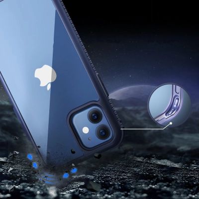 10. Joyroom Frigate Series Armored Rugged Case für iPhone 12 Pro Max Blau (JR-BP772)