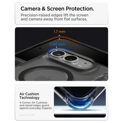 13. Spigen Ultra Hybrid Pro MagSafe Hülle für iPhone Duo – Schwarz