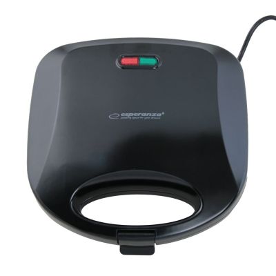 12. Esperanza BLUEBERRY EKT008 Waffeleisen (1000W; schwarz)