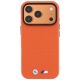 3. BMW M Quadrille Kevlar Metall Logo MagSafe Hülle für iPhone 17 Pro Max / 18 Pro Max - Orange