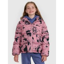 Mädchen-Daunenjacke mit Synthetikfüllung 4F 4FJRAW25TDJAF0748-54A