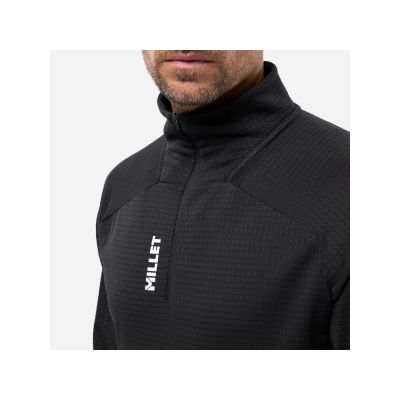 5. MILLET Parmelan Light Fleece Po M Herren-Sweatshirt schwarz