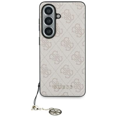 8. Guess 4G Classic Logo Charm MagSafe Hülle für Samsung Galaxy S26 - Pink