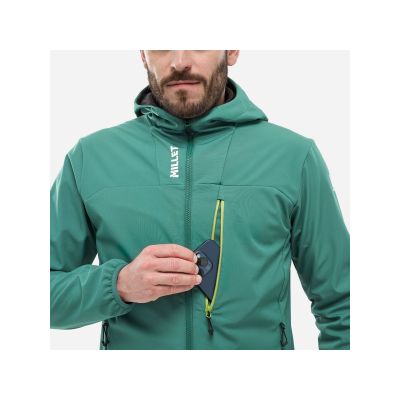 7. MILLET M SENECA SHIELD HOODIE Jacke grün