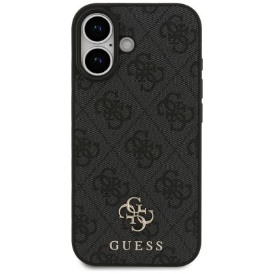 3. Guess 4G Small Classic Logo MagSafe Hülle für iPhone 17 - Schwarz