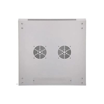 10. Extralink 9U 600x600 Grauer Wand-Rackschrank