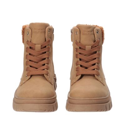 4. Tommy Hilfiger Schnürbootie Cognac W T3A5-33053-1628582-582