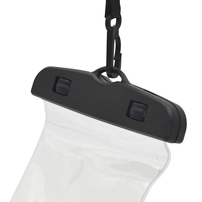 4. WASSERDICHTE HANDYHÜLLE 11X21CM PVC SCHWARZ GRUNDIG
