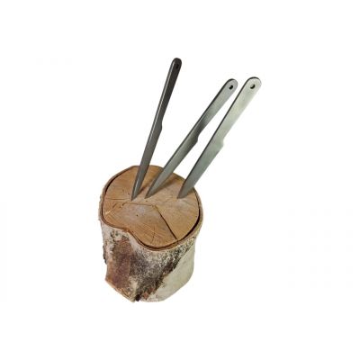 5. KAL22 Wurfmesser, 3 Darts, Silber, KAL22-SR