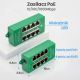 21. Extralink Gigabit PoE Injector 4 Port Active, 4 Gigabit 802.3at/af Ports, Modus A