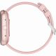 6. GRAVITY GT18-2 Damen-Smartwatch, pinkes Silikonarmband + weißes Armband