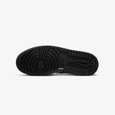 6. Air Jordan 1 LOW Sportschuhe in Schwarz/Feuerrot/Weiß - 553558-063