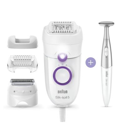 6. Braun Silk-épil 5 825 Power 28 Pinzetten Weiß, Lila
