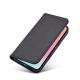 13. Magnetkartenetui für Samsung Galaxy S23 Ultra Flip Cover Wallet Stand schwarz