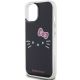 6. Hello Kitty IML Kitty Face Hülle für iPhone 15 – Schwarz