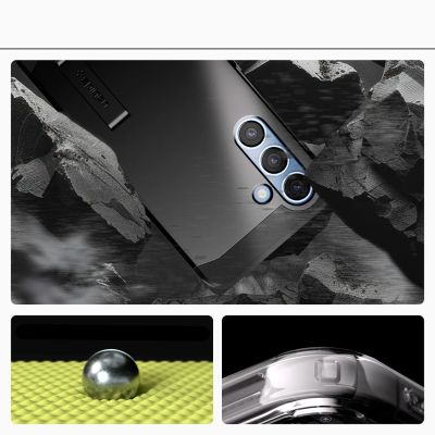 3. Spigen Tough Armor MagSafe Hülle für Samsung Galaxy S25 – Schwarz