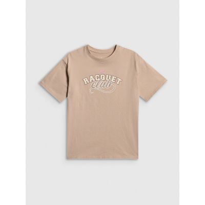 6. Oversized T-Shirt mit Aufdruck für Mädchen 4F 4FJRAW26TTSHF4242-83S