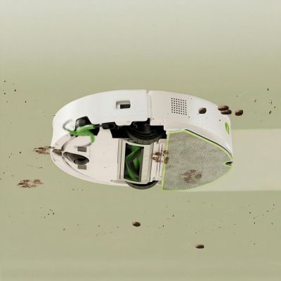 7. Roomba 115 Combo Saugroboter mit automatischer Entleerungsstation, Weiß