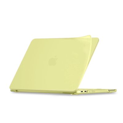 9. Tech-Protect Softshell-Schutzhülle für MacBook Neo 13 2026 – mattes Gelb