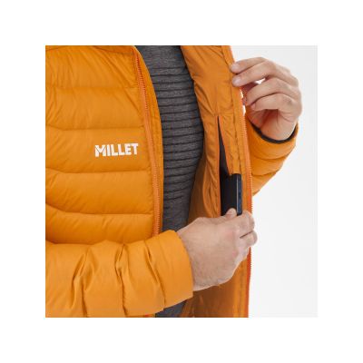 10. MILLET M Kamet Daunenjacke mit Kapuze Orange
