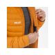 10. MILLET M Kamet Daunenjacke mit Kapuze Orange