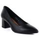 Schwarze Sergio Leone PB413 Pumps mit spitzer Zehenpartie für Damen