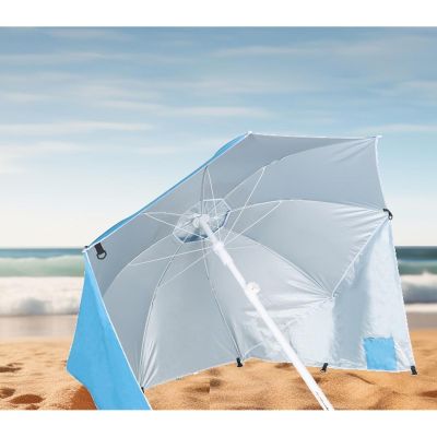 22. Sonnenschirm-Strandschirm 2-in-1 190 cm