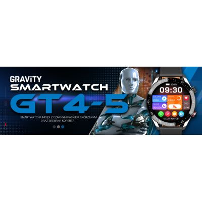 5. Gravity GT4-5 Herren-Smartwatch