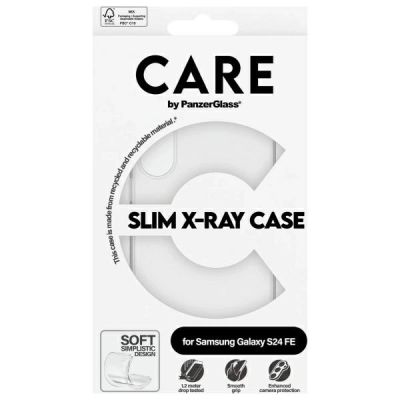 4. CARE by PanzerGlass Slim X-Ray Case Sam S24 FE S721 transparent 1963