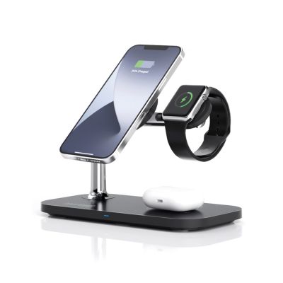 5. RealPower ChargeAIR Mag Smartphone, Smartwatch, Tablet Schwarz USB Kabelloses Laden intern
