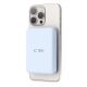 9. Tech-Protect LifeMag PB11 Powerbank mit MagSafe 10000 mAh 15 W USB-C-Anschluss – blau + USB-C-Kabel