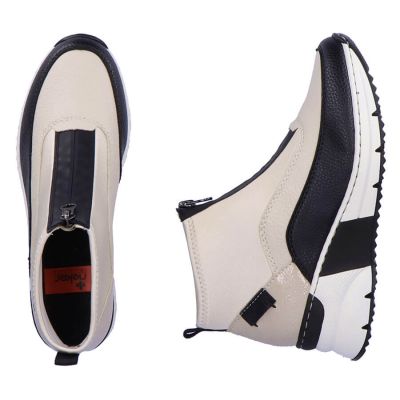 13. Rieker W RKR608 Stiefeletten beige