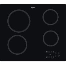 Whirlpool AKT 801 NE Glaskeramikkochfeld (4 Kochzonen; schwarz)