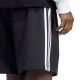 5. adidas Essentials Herren-Shorts mit 3 Streifen aus French Terry, Schwarz, KY6545