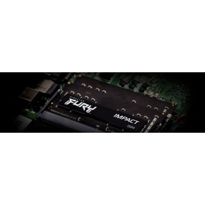 10. Kingston 32 GB 3200 MHz DDR4 CL20 SODIMM FURY Impact KF432S20IB/32