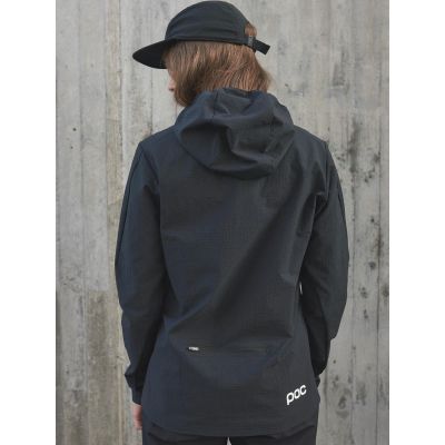 4. POC W's MANTLE THERMAL Hoodie - Schwarz