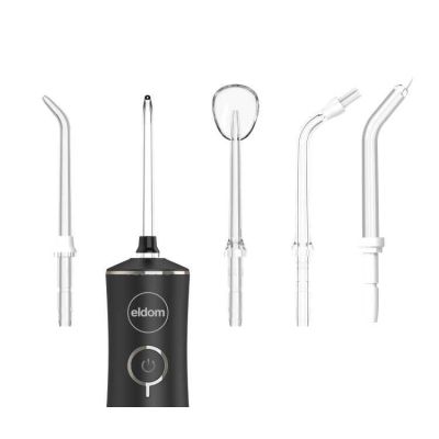 2. ELDOM Bewässerungsgerät RY200C, 230 ml, kabellos, Betriebszeit 60 Min., Ladezeit ca. 6 Std., Reiseetui, USB-Kabel, IPX7, Schwarz