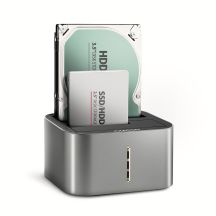 AXAGON ADSA-DC USB 3.2 Gen1 Dockingstation – 2x SATA 6G CLONE DUAL HDD ASMedia