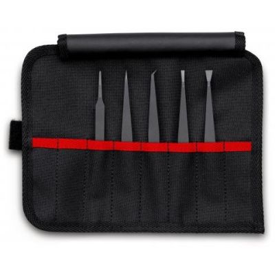 ESD-Kunststoffpinzetten-Set, 5-teilig