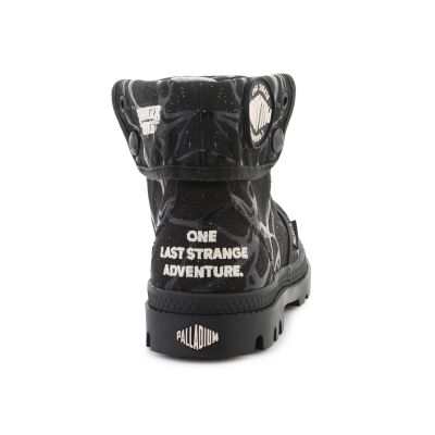 5. Palladium Stranger Things BAGGY HOPPER TUNNELS Damen 94625-008-M Schwarz