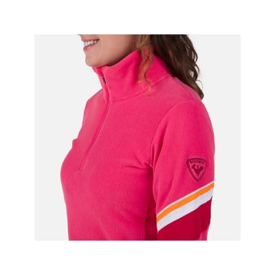 7. Rossignol W Strawpile Fleece Hz Rosa Sweatshirt
