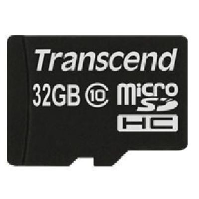 4. 32 GB Transcend SDHC Class 10 microSD-Karte mit Adapter