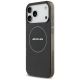 2. AMG Double Layer Transparent Smocked MagSafe Case für iPhone 17 Pro Max - Schwarz