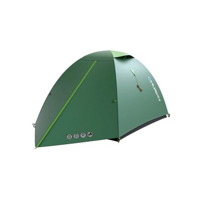 Husky BIZAM 2 PLUS Zweipersonen-Campingzelt, 145 x 290 x 120 cm, 3,6 kg, grün