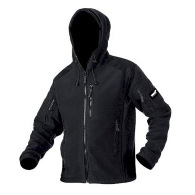 Texar Husky Fleece-Sweatshirt, schwarz - 03-FLHU-CO-BL