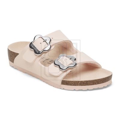 7. Birkenstock Arizona Flower Buckle Jr 1029442 Flip-Flops